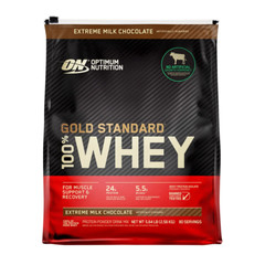 Optimum Nutrition Gold Standard 100% Whey Protein Powder Milk Chocolate 5.64 lbs