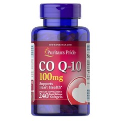 Puritan’s Pride Coenzyme CoQ10 100mg, Dietary Supplement for Heart Health, Bl…