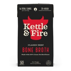 Collagen-Rich Beef Bone Broth 32 Oz – Ideal for Keto, Paleo, & Weight Loss