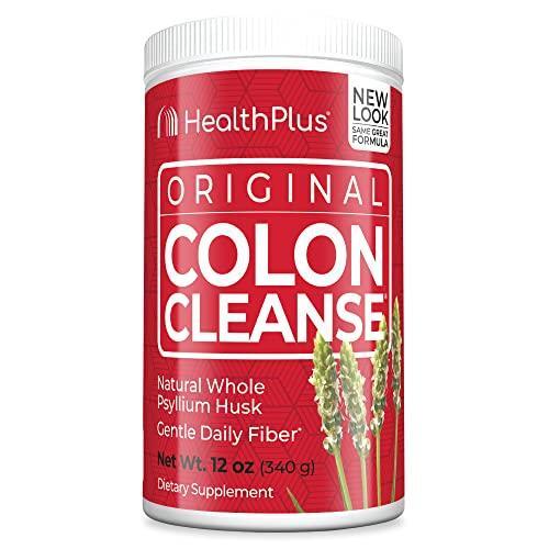 Health Plus Colon Cleanse – Natural Daily Fiber – Gluten Free, Detox, Heart