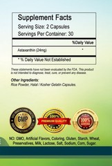 Astaxanthin capsules 24mg Serving – Ship from USA