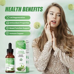 Soursop Graviola Liquid Drops 1800mg – Premium Antioxidant Support for Immune
