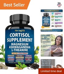 Magnesium & Natural Adaptogens for Hormonal Balance – 120 Capsules