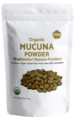 Mucuna Pruriens Powder (Mucuna Seed Bean ), USDA Certified Organic, 4 8 16 ounce