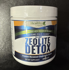 HolyLand Zeolite Cleanse Detox Powder 200 Gram Clinoptilolite 40 Serv Exp 11/29