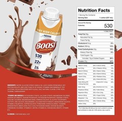 Nestle Boost Very High Calorie Complete Nutritional Drink Chocolate 8 oz 24 Ct