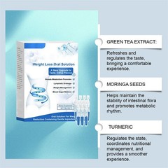 7~35PCS Weight Loss Oral Drops for Intestinal Slimming Boosting Metabolism Hot