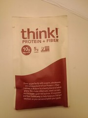 Think Protein + Fiber Oatmeal 1 Pack 10 Grams Protein / 5 Grams Quinoa Package