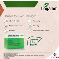 LEGALON 30’s 140mg by Madaus Germany Traditionally USED FOR LIVER FREE SHIPPING