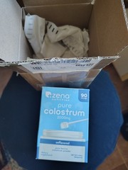 ZENA NUTRITION PURE COLOSTRUM 2000mg DIETARY SUPPLEMENT 90 SERVING EXP:02/2028