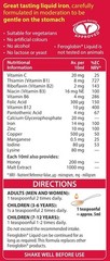 Delicious Honey & Orange Iron Liquid – Nutritional Support for Health & Fatigue