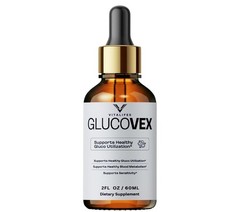 (1 Pack) Glucovex Advanced Blood Support Max Supplement Gluco Vex 60ml Drops