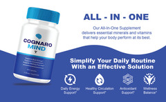 Cognaro Mind Advanced Brain Support, CognaroMind Pills (60 Capsules)