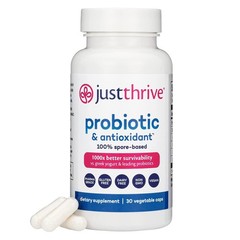 Probiotic & Antioxidant Supplement – 100% Spore-Based Digestive and Immune Su…