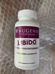 Nugenix Womens LIBIDO Sexual Vitality 30 Capsules BEST BY 2/27