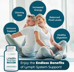 1-3 Pack PureHealth Research Lymph System Support Supplement,Lymphatic Drainage