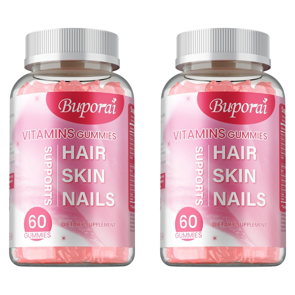Hair Skin &Nails 120pcs -Hair Growth, Skin Whitening, Stronger Nails,Antioxidant