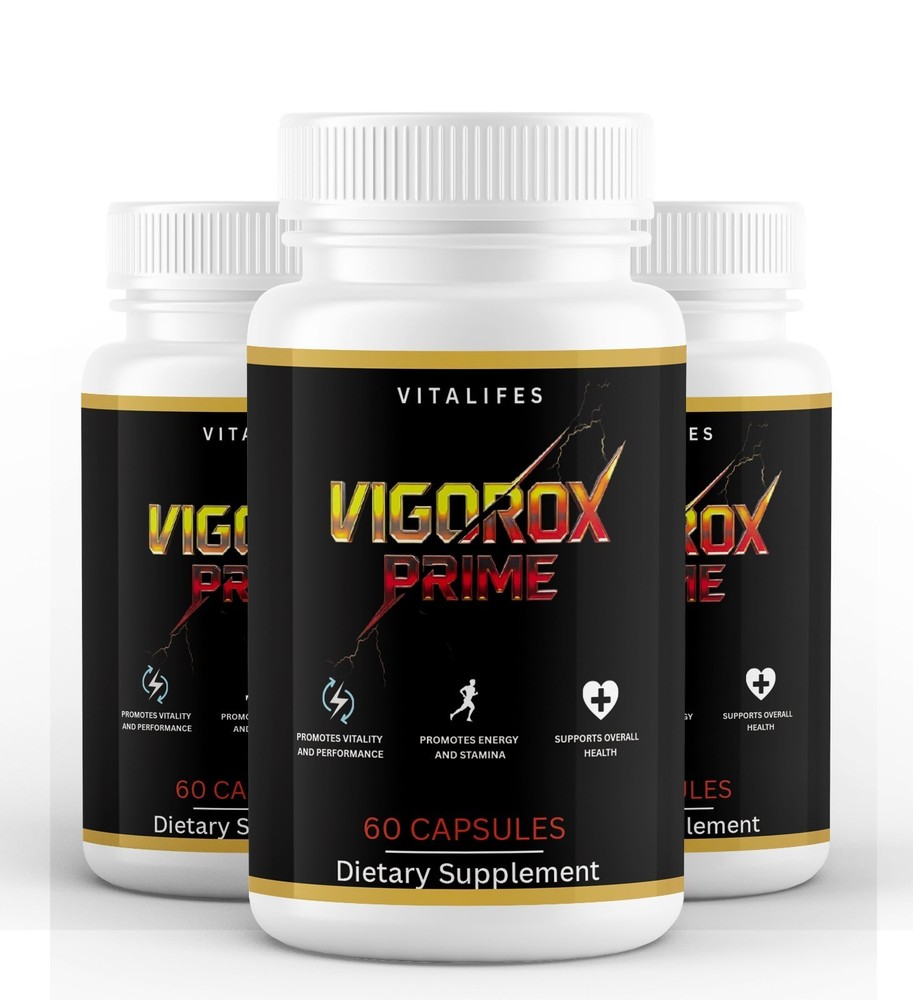 (3 Pack) Vigorox Prime for Men Capsules – VigoroxPrime MultiVitamin Energy Pills