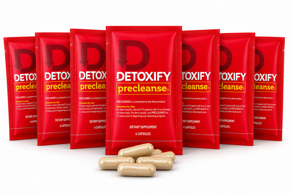 Detoxify PreCleanse Herbal Capsules | Choose 2, 3, 5 or 24 Packets At Checkout