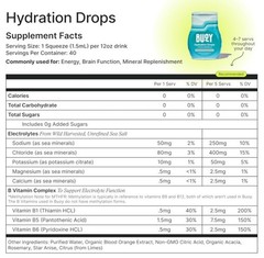 Hydration Drops 3 Bottles – Electrolyte Concentrate, Sugar Free Hydration Boost