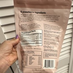 mindbodygreen Beauty & Gut Collagen+ Powder Unflavored Grass Fed GMO-Free