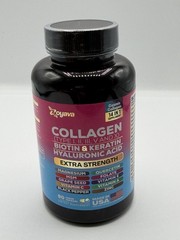 Zoyava Collagen Pills Peptides Types I, II, III, V & X SHIPS FROM USA 90 Caps