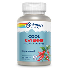 Solaray Cool Cool Cayenne 40,000 HU | 180 VegCaps