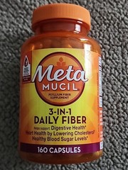 MetaMucil 3-IN-1 Daily Fiber Digestive Heart & Health 160ct 9-27