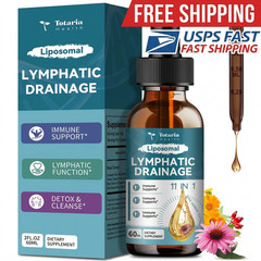 Totaria Liposomal Lymphatic Drainage Drops 11-in-1 Herbal Lymph Support 60ml
