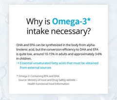 Atomy rTG Omega-3 EPA DHA 180 Softgels Vitamin E High Bioavailability Patented