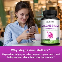 Magnesium L-Threonate Helps With Muscle Growth Improve Memory And Concentration