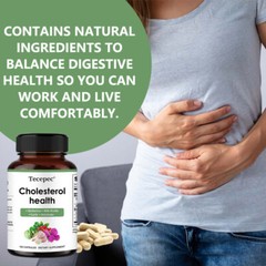 Cholesterol Health Promote Digestive Health Promote Lipid Metabolism 120 Pills