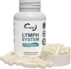 Lymph System Support Supplement with Extract Echinacea Purpurea Dandelion US