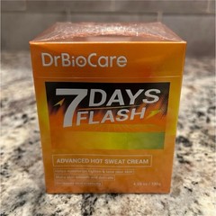 DrBioCare 7 Days Flash Advanced Hot Sweat Slimming Cream 4.59 oz