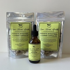 Complete Parasite Intestinal Cleanse Kit | All Organic Herbs No Fillers
