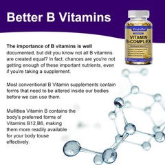 Vitamin B Complex Capsules – Immune System Boost, Nervous System Support