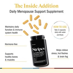 STRIPES Beauty Naomi Watts The Addition Supplement Support Perimenopause Meno…