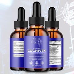 (5 Pack) Cognivex Nootropic Brain Health Support Drops Cogni Vex 150 Servings