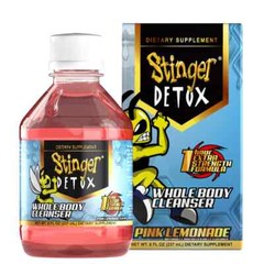 Stinger Detox Whole Body Cleanser 1 Hour Extra Strength – Pink Lemonade – 8 OZ