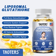 Liposomal Glutathione Pure Reduced L-Glutathione Anti Aging Skin Whitening Detox
