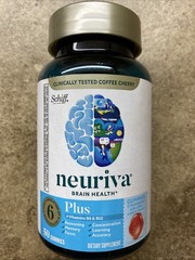 Schiff Neuriva Plus Brain Health Performance Gummies Nootropics 50ct