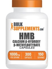 BulkSupplements Calcium HMB 300 Capsules – 1000 mg Per Serving