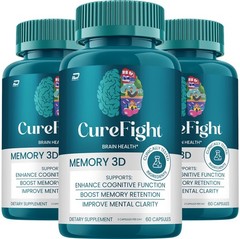 (3 Pack) Cure Fight Pro Supplement Capsules – CureFight Pro All Natural Memory
