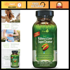 10-Day Kidney & Liver Cleanse – Detox Formula with Milk Thistle, Dandelion & Rei
