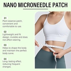 New 6 BOX Moringa Berberine NAD+ Weight Loss Patches Advanced Nano Microneedle