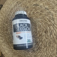 Healths Harmony Black Seed Oil – 180 softgel caps premium – JULY 2027