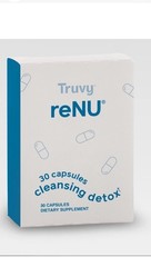 Truvision Renu Detox Cleanser Cleansing Capsules 30 Ct