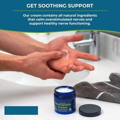 Basic Vigor Migrastil Neuropathy Relief Cream Strength for Feet Legs Hands