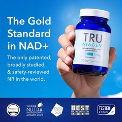 TRU NIAGEN Patented NAD+ Supplement 300 mg Discover the TRU NIAGEN Patented NAD+