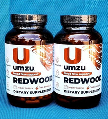 UMZU Redwood Nitric Oxide Booster – 180 Capsules- Pack of 2 with free shipping